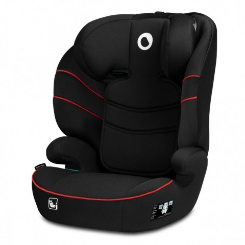 Fotelik samochodowy Hugo I-Size Sporty Black Red 15-36 kg Fotelik samochodowy Hugo I-Size Sporty Black Red 15-36 kg