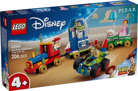 Klocki Disney 43264 Toy Story - Okolicznościowy pociąg i Pan Sterowany Klocki Disney 43264 Toy Story - Okolicznościowy pociąg i Pan Sterowany
