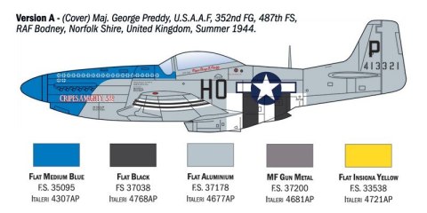 Model plastikowy P-51D Mustang Aces 1/72 Model plastikowy P-51D Mustang Aces 1/72