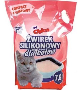 Chico Żwirek silikonowy Compact Kwiatowy 7,6L