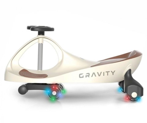 Jeździk Grawitacyjny Gravity beżowo-brązowy Jeździk Grawitacyjny Gravity beżowo-brązowy