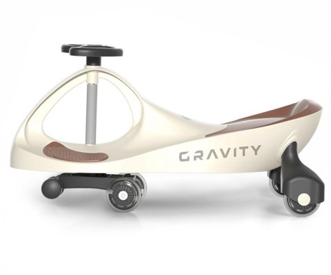Jeździk Grawitacyjny Gravity beżowo-brązowy Jeździk Grawitacyjny Gravity beżowo-brązowy