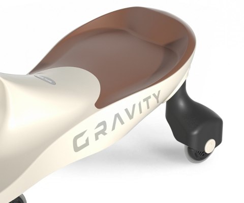 Jeździk Grawitacyjny Gravity beżowo-brązowy Jeździk Grawitacyjny Gravity beżowo-brązowy