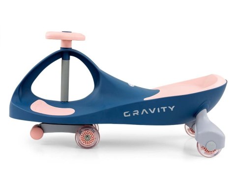 Jeździk grawitacyjny Gravity granatowo-różowy Jeździk grawitacyjny Gravity granatowo-różowy