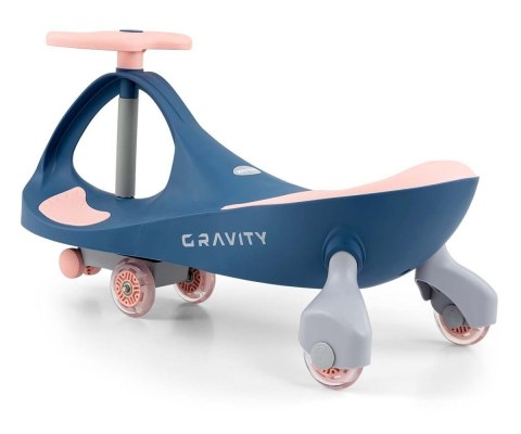 Jeździk grawitacyjny Gravity granatowo-różowy Jeździk grawitacyjny Gravity granatowo-różowy