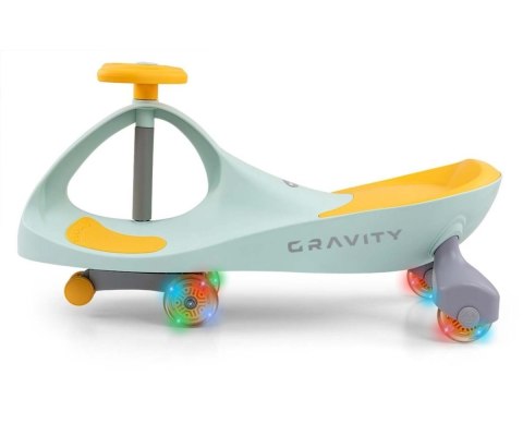 Jeździk grawitacyjny Gravity limonkowo-żółty Jeździk grawitacyjny Gravity limonkowo-żółty