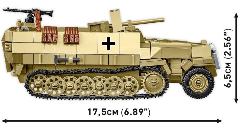Klocki Half-Truck Sd.Kfz.251 500 klocków Klocki Half-Truck Sd.Kfz.251 500 klocków