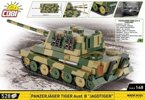 Klocki Panzerjager Tiger Ausf.B Jagdtiger Klocki Panzerjager Tiger Ausf.B Jagdtiger