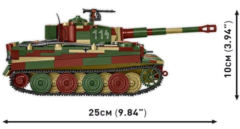 Klocki Pz.Kpfw. VI Tiger Ausf. E 870 klocków Klocki Pz.Kpfw. VI Tiger Ausf. E 870 klocków