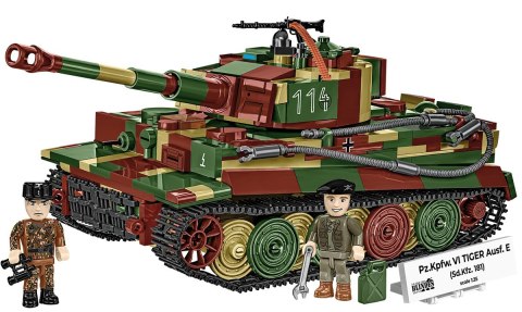 Klocki Pz.Kpfw. VI Tiger Ausf. E 870 klocków Klocki Pz.Kpfw. VI Tiger Ausf. E 870 klocków