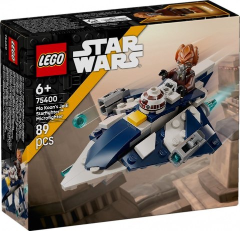 Klocki Star Wars 75400 Mikromyśliwiec Jedi Plo Koona Klocki Star Wars 75400 Mikromyśliwiec Jedi Plo Koona