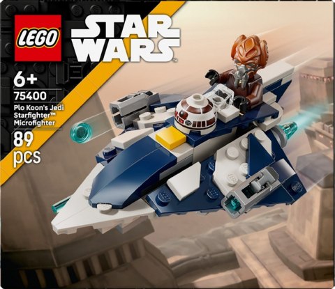 Klocki Star Wars 75400 Mikromyśliwiec Jedi Plo Koona Klocki Star Wars 75400 Mikromyśliwiec Jedi Plo Koona
