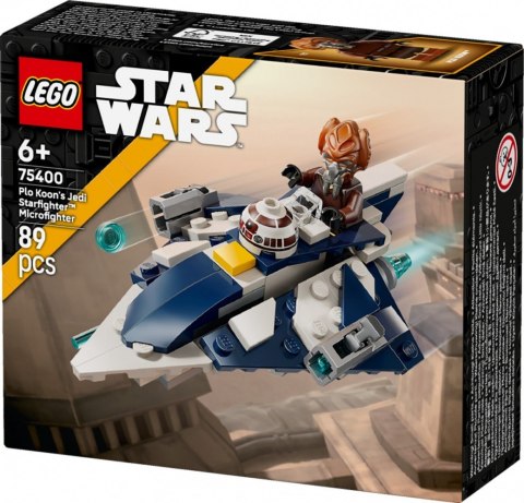 Klocki Star Wars 75400 Mikromyśliwiec Jedi Plo Koona Klocki Star Wars 75400 Mikromyśliwiec Jedi Plo Koona