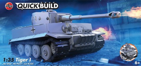 Model plastikowy Quickbuild Tiger I 1/35 Model plastikowy Quickbuild Tiger I 1/35
