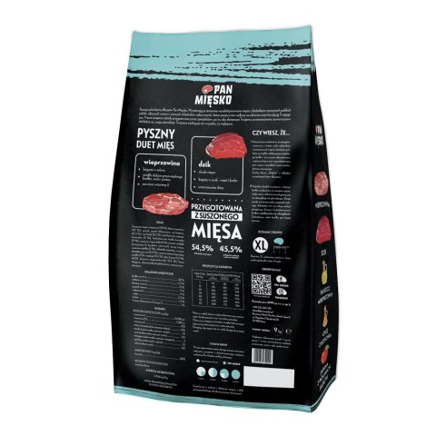 PAN MIĘSKO Wieprzowina Z Dzikiem XL 9kg PAN MIĘSKO Wieprzowina Z Dzikiem XL 9kg