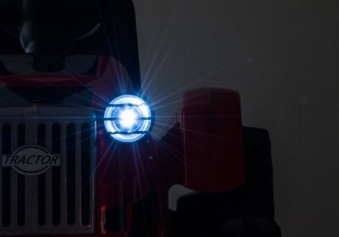 Traktor na Akumulator z Przyczepą CH9959 Czerwony Traktor na Akumulator z Przyczepą CH9959 Czerwony