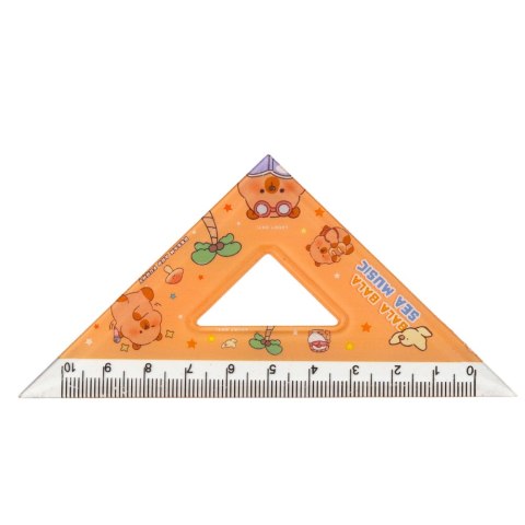 Zestaw Przybory Geometryczne Kapibara Linijka Kątomierz Ekierki 4el Zestaw Przybory Geometryczne Kapibara Linijka Kątomierz Ekierki 4el