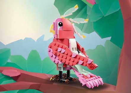 31170 - LEGO Creator - Dzikie zwierzęta: różowy flaming 31170 - LEGO Creator - Dzikie zwierzęta: różowy flaming