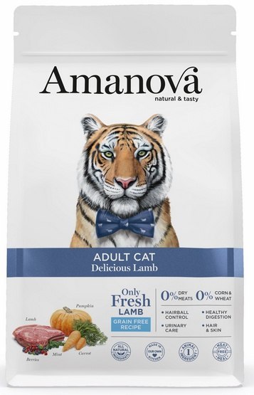 Amanova Cat Adult Delicious Lamb - jagnięcina 1,5kg Amanova Cat Adult Delicious Lamb - jagnięcina 1,5kg