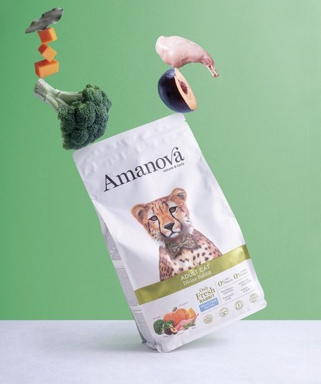 Amanova Cat Adult Divine Rabbit - królik 1,5kg Amanova Cat Adult Divine Rabbit - królik 1,5kg