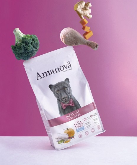 Amanova Cat Adult Turkey Delight - indyk 1,5kg Amanova Cat Adult Turkey Delight - indyk 1,5kg