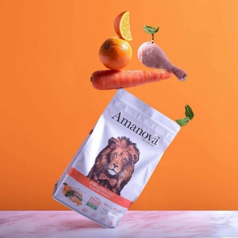 Amanova Cat Sterilised Exquisite Chicken - kurczak 1,5kg Amanova Cat Sterilised Exquisite Chicken - kurczak 1,5kg
