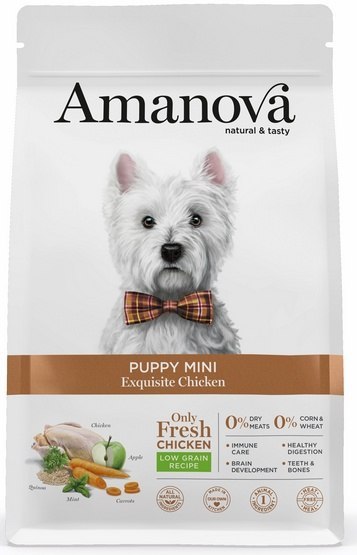 Amanova Dog Puppy Mini Exquisite Chicken - kurczak 2kg Amanova Dog Puppy Mini Exquisite Chicken - kurczak 2kg