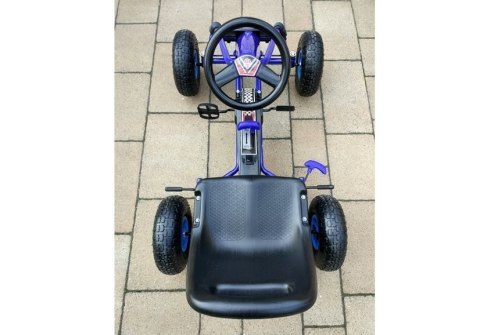 Gokart Niebieski A-15 Pompowane Koła Gokart Niebieski A-15 Pompowane Koła