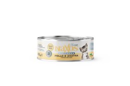 NAXOS CAT Puszka dla kociąt smaku kurczaka i kaczki 85g