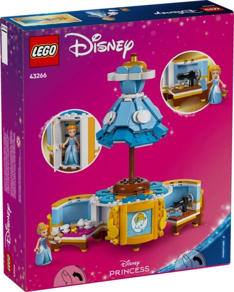 43266 - LEGO Disney - Suknia Kopciuszka 43266 - LEGO Disney - Suknia Kopciuszka