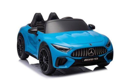Auto Na Akumulator Mercedes AMG SL63 Niebieskie Lakierowane Auto Na Akumulator Mercedes AMG SL63 Niebieskie Lakierowane
