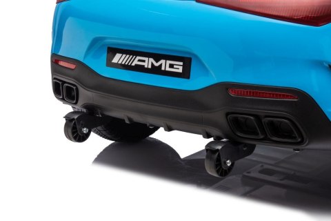 Auto Na Akumulator Mercedes AMG SL63 Niebieskie Lakierowane Auto Na Akumulator Mercedes AMG SL63 Niebieskie Lakierowane