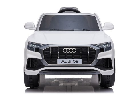 Auto na Akumulator Audi Q8 JJ2066 Biały Auto na Akumulator Audi Q8 JJ2066 Biały