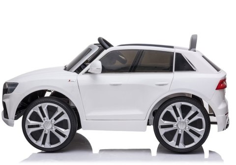 Auto na Akumulator Audi Q8 JJ2066 Biały Auto na Akumulator Audi Q8 JJ2066 Biały