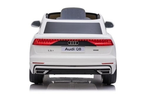 Auto na Akumulator Audi Q8 JJ2066 Biały Auto na Akumulator Audi Q8 JJ2066 Biały