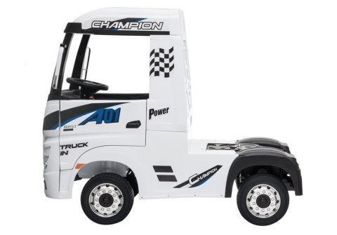Auto na Akumulator Mercedes Actros Biały Auto na Akumulator Mercedes Actros Biały