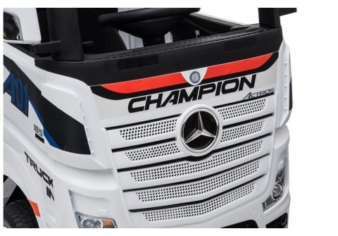 Auto na Akumulator Mercedes Actros Biały Auto na Akumulator Mercedes Actros Biały