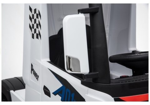 Auto na Akumulator Mercedes Actros Biały Auto na Akumulator Mercedes Actros Biały