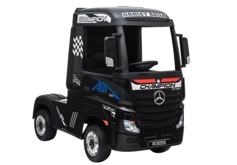 Auto na Akumulator Mercedes Actros Czarny Lakierowany MP4 Auto na Akumulator Mercedes Actros Czarny Lakierowany MP4
