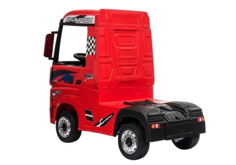 Auto na Akumulator Mercedes Actros Czerwony Lakierowany MP4 Auto na Akumulator Mercedes Actros Czerwony Lakierowany MP4