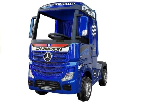 Auto na Akumulator Mercedes Actros Niebieski Lakierowany MP4 Auto na Akumulator Mercedes Actros Niebieski Lakierowany MP4