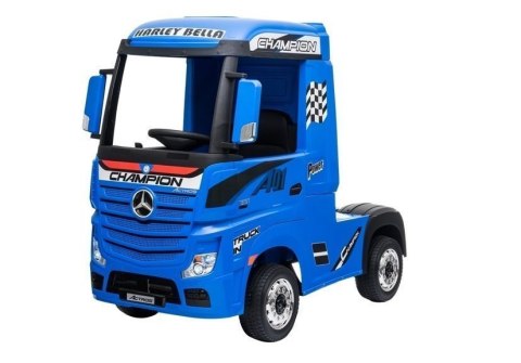 Auto na Akumulator Mercedes Actros Niebieski Lakierowany MP4 Auto na Akumulator Mercedes Actros Niebieski Lakierowany MP4
