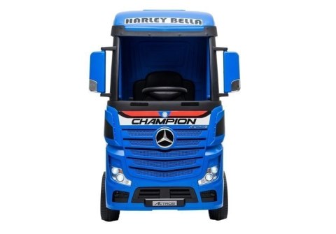 Auto na Akumulator Mercedes Actros Niebieski Lakierowany MP4 Auto na Akumulator Mercedes Actros Niebieski Lakierowany MP4