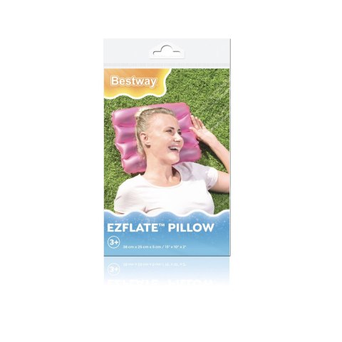 Dmuchana Poduszka 38 x 25 cm Różowa Bestway 52127 Dmuchana Poduszka 38 x 25 cm Różowa Bestway 52127