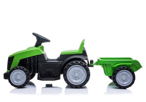 Traktor z Przyczepą na Akumulator TR1908T Zielony Traktor z Przyczepą na Akumulator TR1908T Zielony