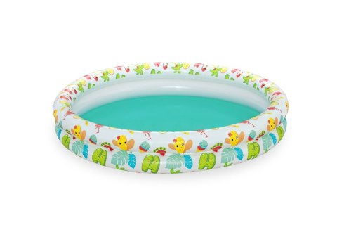 Zestaw Dmuchany Basen 3w1 Piłka Koło 122 x 20 cm Bestway 51124 Zestaw Dmuchany Basen 3w1 Piłka Koło 122 x 20 cm Bestway 51124