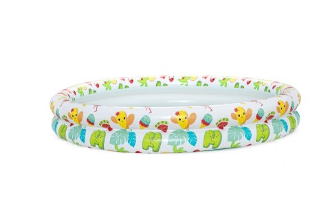 Zestaw Dmuchany Basen 3w1 Piłka Koło 122 x 20 cm Bestway 51124 Zestaw Dmuchany Basen 3w1 Piłka Koło 122 x 20 cm Bestway 51124