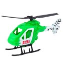 Zestaw Z Dinozaurem Helikopter Samochód Figurki Akcesoria Światła Dźwięki
