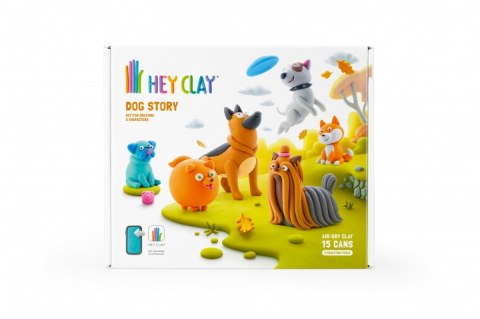 Masa Plastyczna Hey Clay Psy 15 puszek Masa Plastyczna Hey Clay Psy 15 puszek