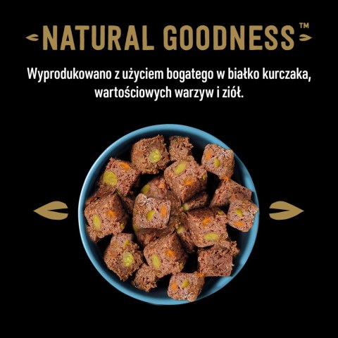 Cesar Natural Goodness Bogata W Kurczaka, Przybrana Batatem, Groszkiem I Żurawiną 400g Cesar Natural Goodness Bogata W Kurczaka, Przybrana Batatem, Groszkiem I Żurawiną 400g